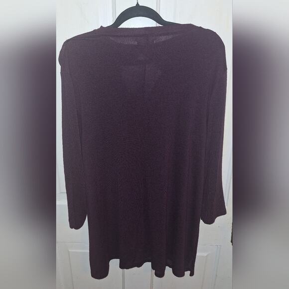 Maurice's Plum Women's‎ Size 1X Long Sleeve Sweater Feminine Fall - Picture 5 of 5